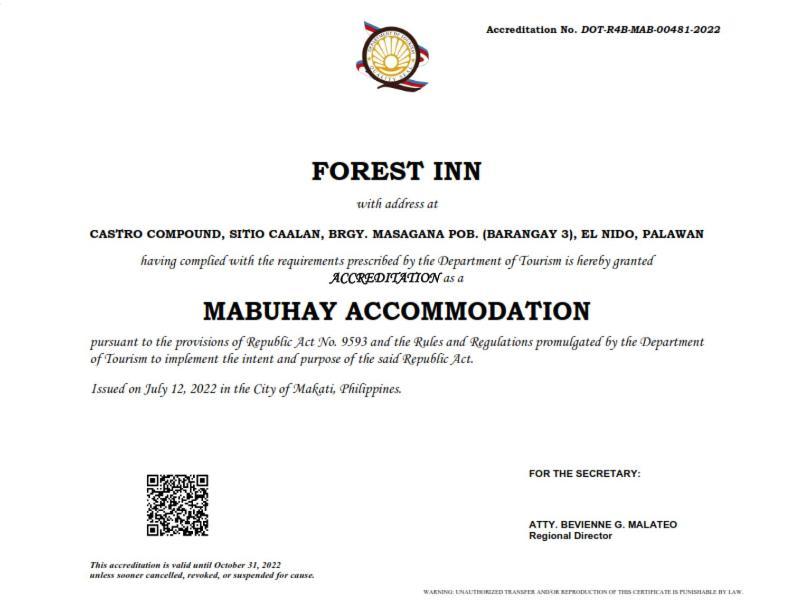 Forest Inn Ель-Нідо Екстер'єр фото